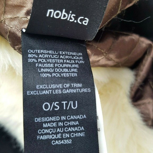 Nobis Sugar Lips Women\'s Ivory Faux Fur Trapper Russian Hat main image 7